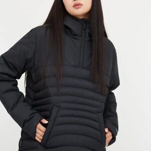NWOT tentree Cloud Shell Anorak Women's PrimaLoft Puffer Jacket in Black Sz XS